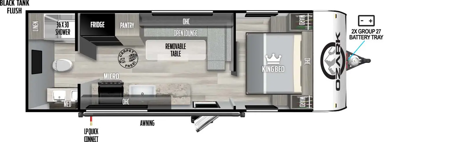 2300RB Floorplan Image